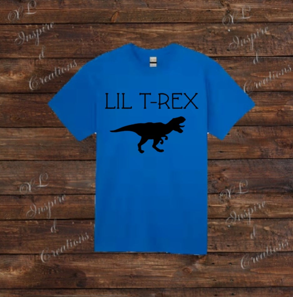 Lil trex play on lil bear shirt