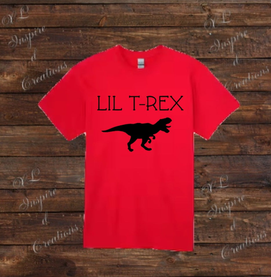 Lil trex play on lil bear shirt