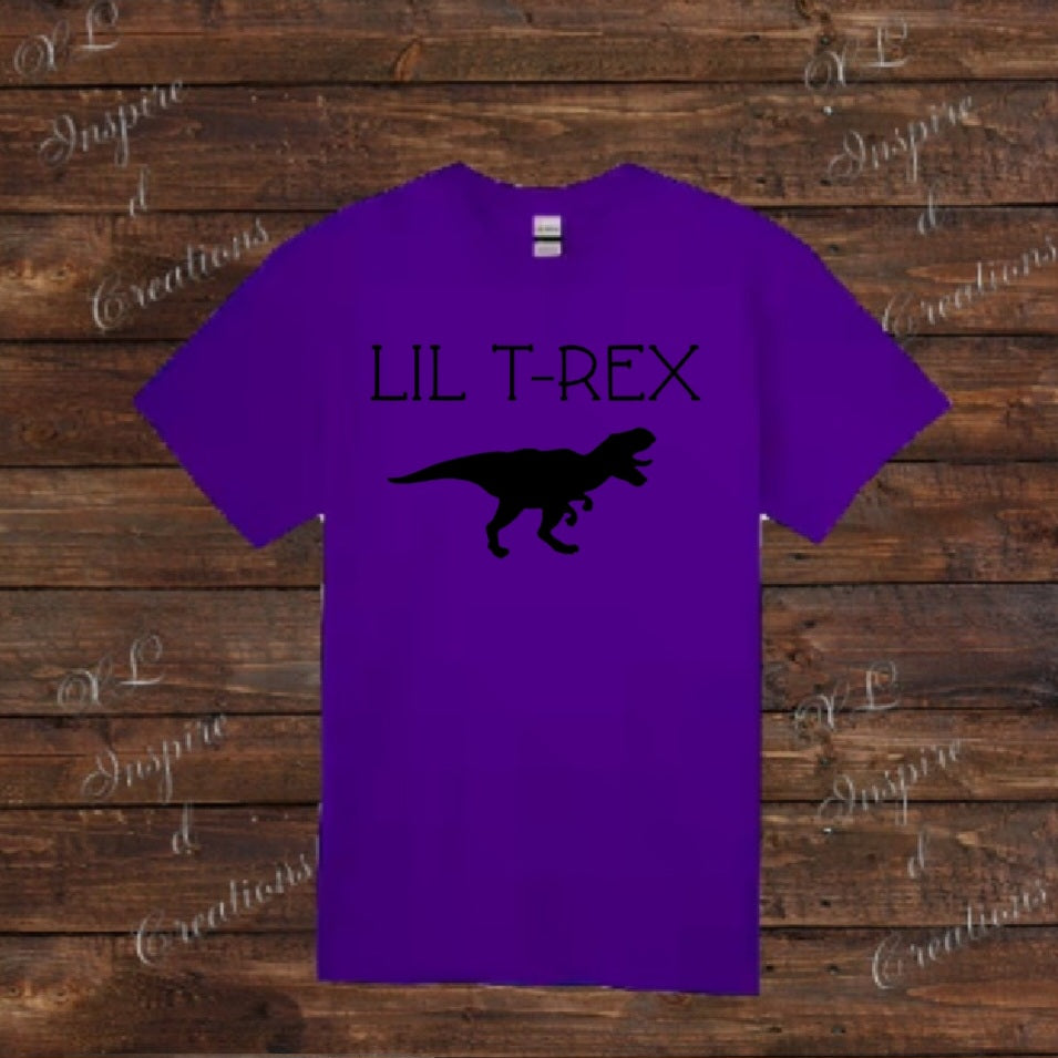 Lil trex play on lil bear shirt