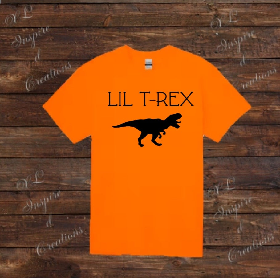 Lil trex play on lil bear shirt