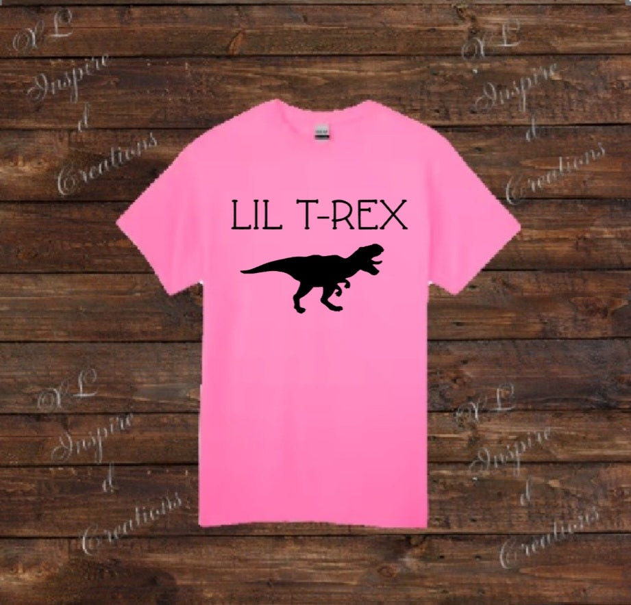 Lil trex play on lil bear shirt