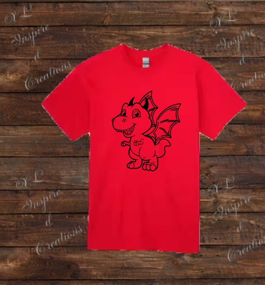 Devil T-Rex Halloween shirt